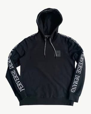 Slim fit black hoody Perverse Demand