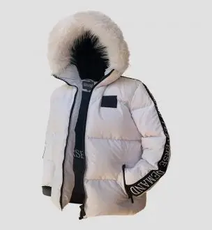 Luxury White Coat by Perverse Demand