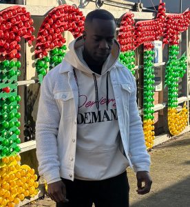 Nathan Palmer In Perverse Demands Cream Denim Jacket