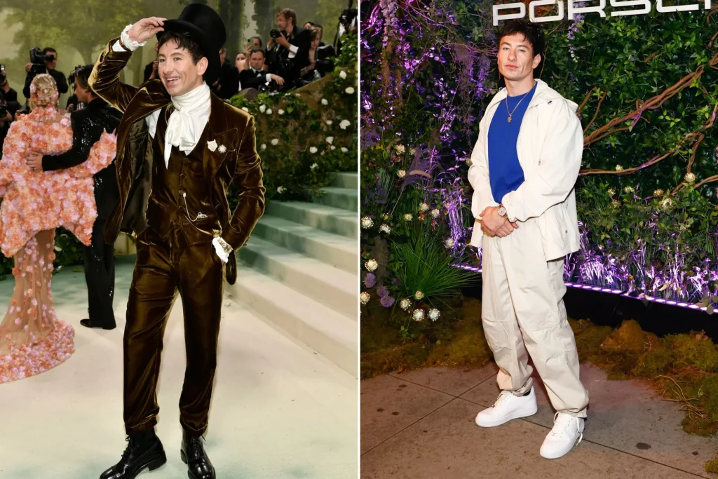 Streetwear worn at the Met Gala After party by Barry Keoghan 