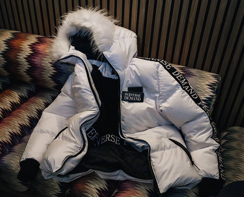 Exclusive outerwear by Perverse Demand