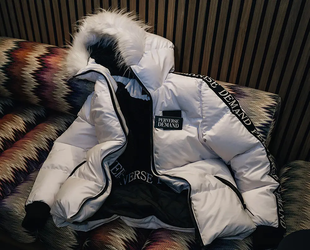 Exclusive outerwear by Perverse Demand